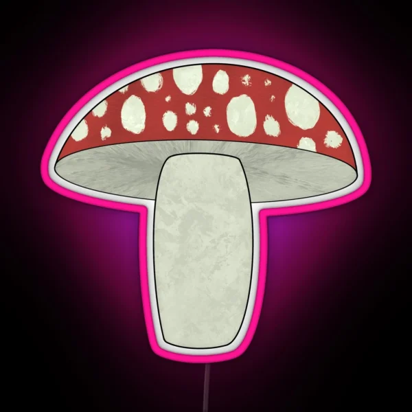 Amanita Muscaria RGB Neon Sign