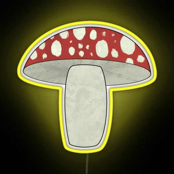 Amanita Muscaria RGB Neon Sign