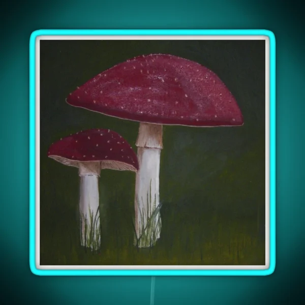 Amanita Muscaria RGB Neon Sign