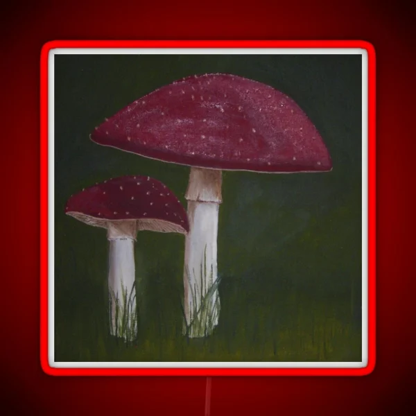 Amanita Muscaria RGB Neon Sign
