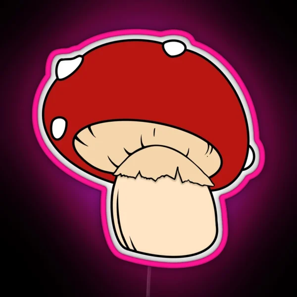 Amanita Muscaria RGB Neon Sign