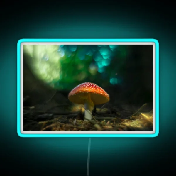 Amanita Muscaria RGB Neon Sign