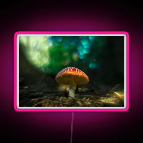 Amanita Muscaria RGB Neon Sign