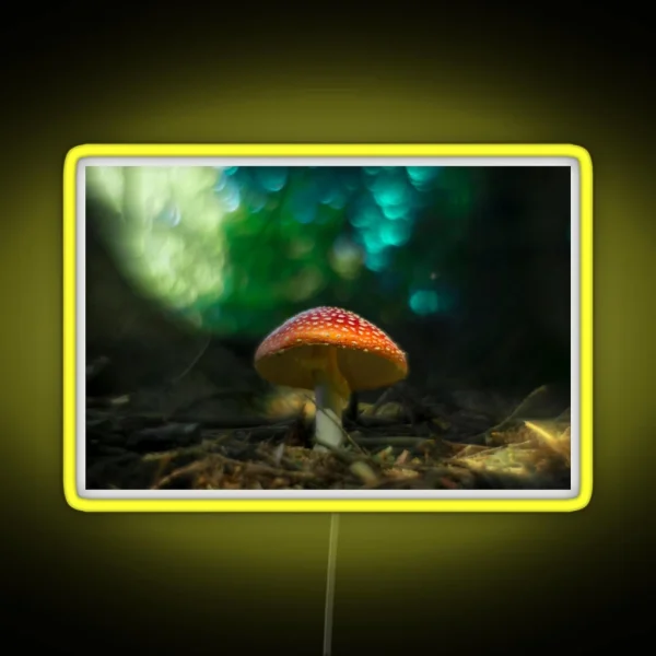 Amanita Muscaria RGB Neon Sign