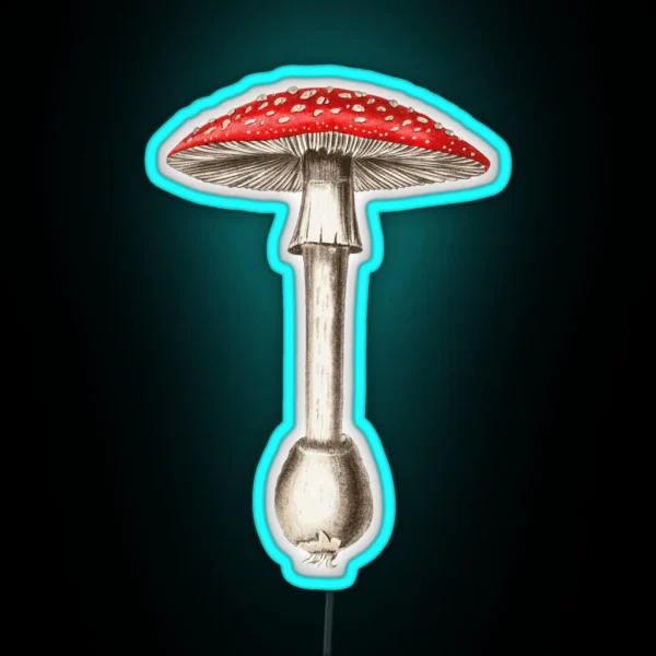 Amanita Muscaria RGB Neon Sign