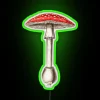 Color-Changing Mushroom-Inspired Neon Sign with Vibrant RGB Illumination Effects