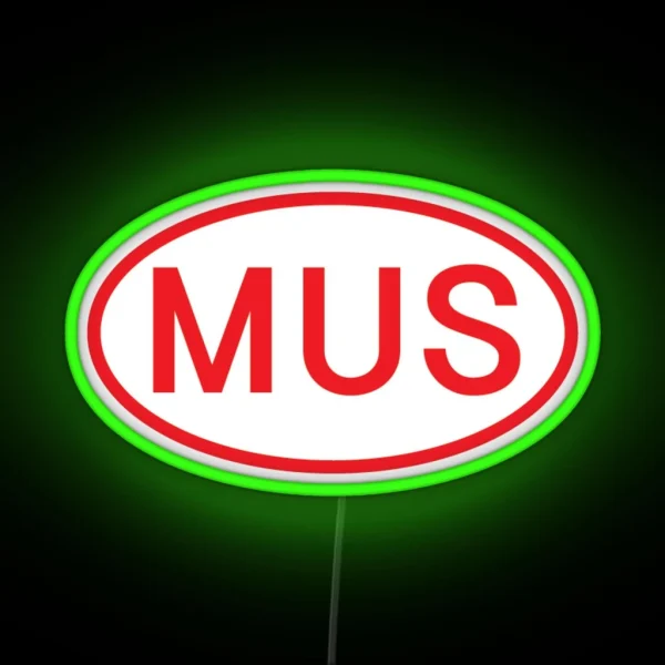 Amanita Muscaria State Led In Red RGB Neon Sign