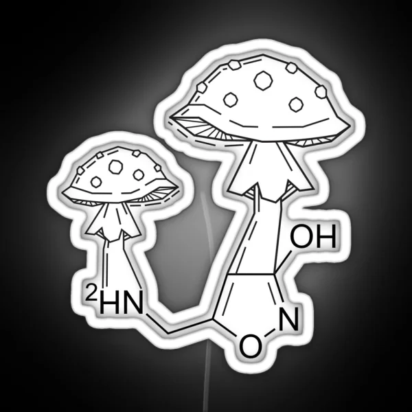 Amanita RGB Neon Sign