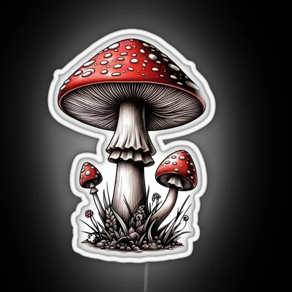 Amanita RGB Neon Sign