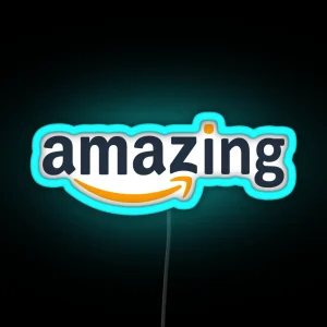 Amazing Amazon Logo RGB Neon Sign