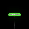 Neon Brotherly Love Sign with Vibrant RGB LED Lighting Effects