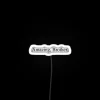 Eye-catching RGB LED neon sign for brothers to display love