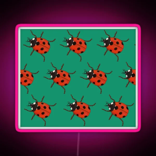 Amazing Ladybird RGB Neon Sign