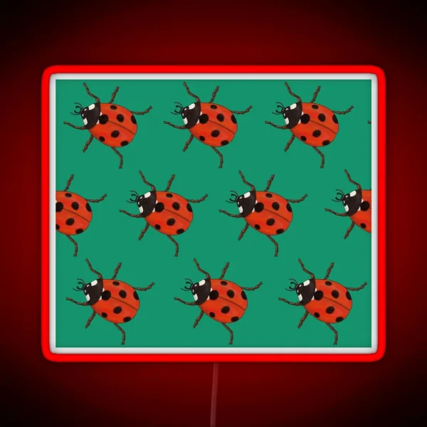 Amazing Ladybird RGB Neon Sign