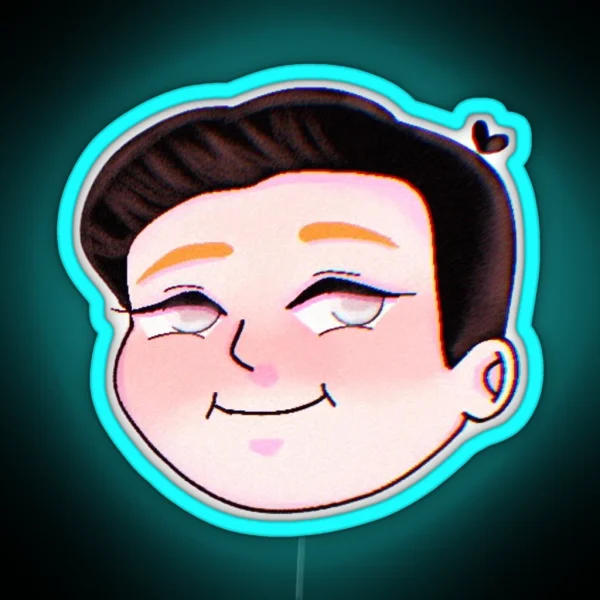 Amazingphil Chibi Art RGB Neon Sign