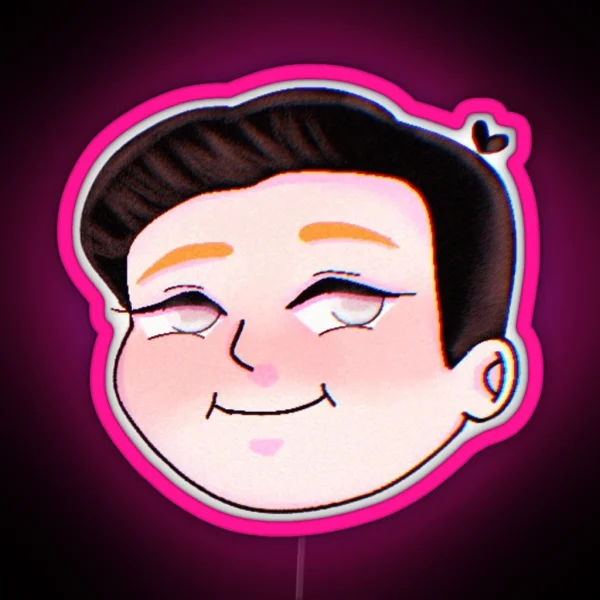 Amazingphil Chibi Art RGB Neon Sign