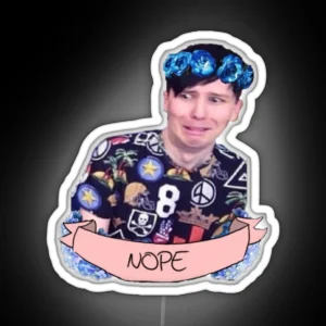 Amazingphil Nope RGB Neon Sign