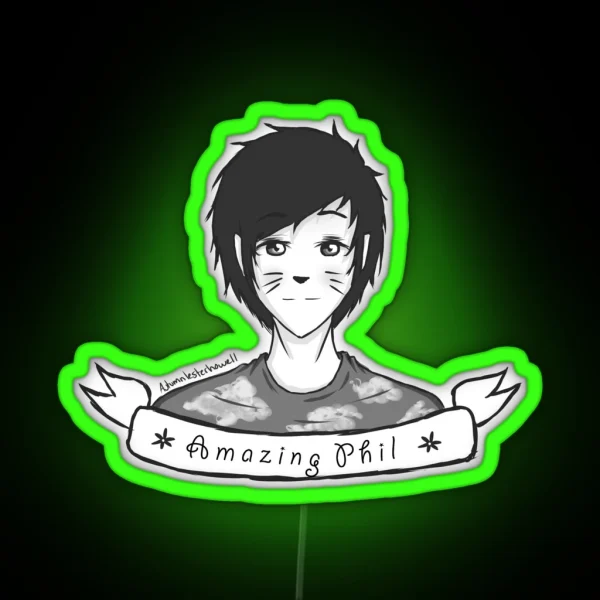 Amazingphil Ribbon RGB Neon Sign