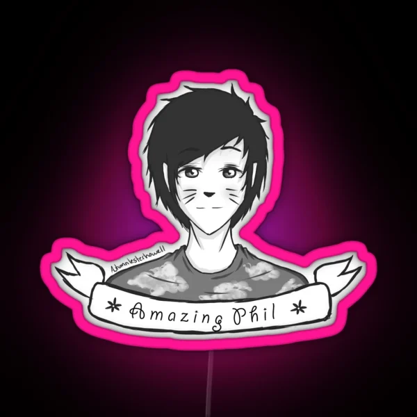Amazingphil Ribbon RGB Neon Sign
