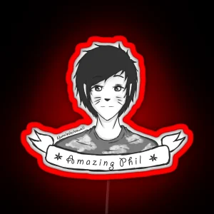 Amazingphil Ribbon RGB Neon Sign