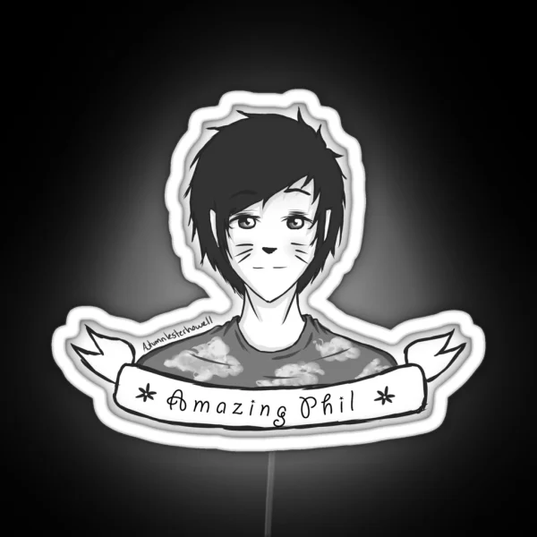 Amazingphil Ribbon RGB Neon Sign