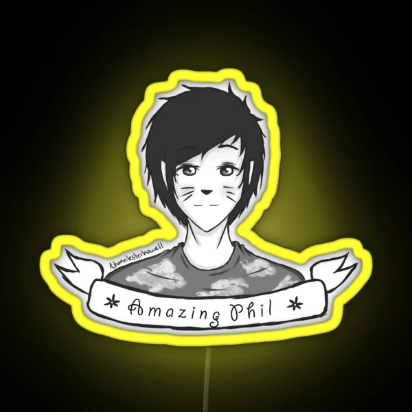 Amazingphil Ribbon RGB Neon Sign