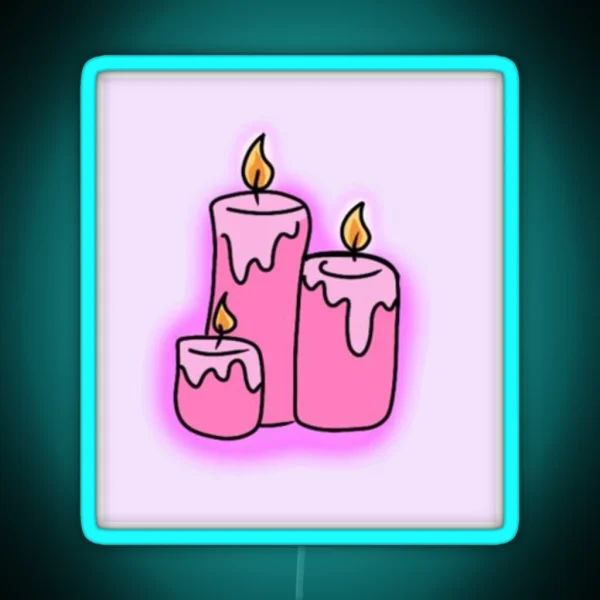 Amazingphil Scented Candle Art RGB Neon Sign