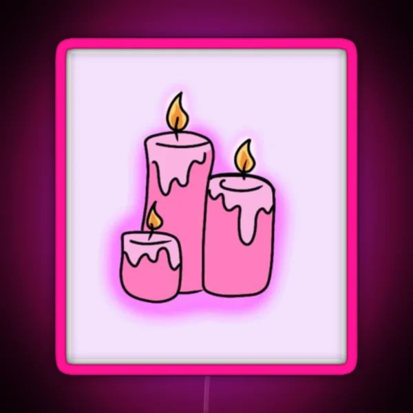 Amazingphil Scented Candle Art RGB Neon Sign