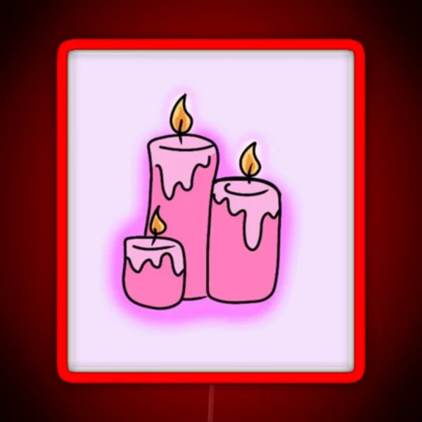 Amazingphil Scented Candle Art RGB Neon Sign