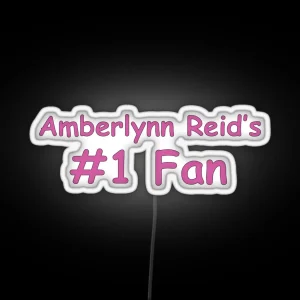 Amberlynn Reid S 1 Fan Title RGB Neon Sign