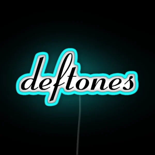 American Alternative Nu Metal Band Deftones RGB Neon Sign