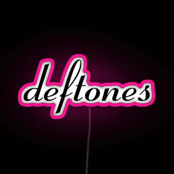 American Alternative Nu Metal Band Deftones RGB Neon Sign
