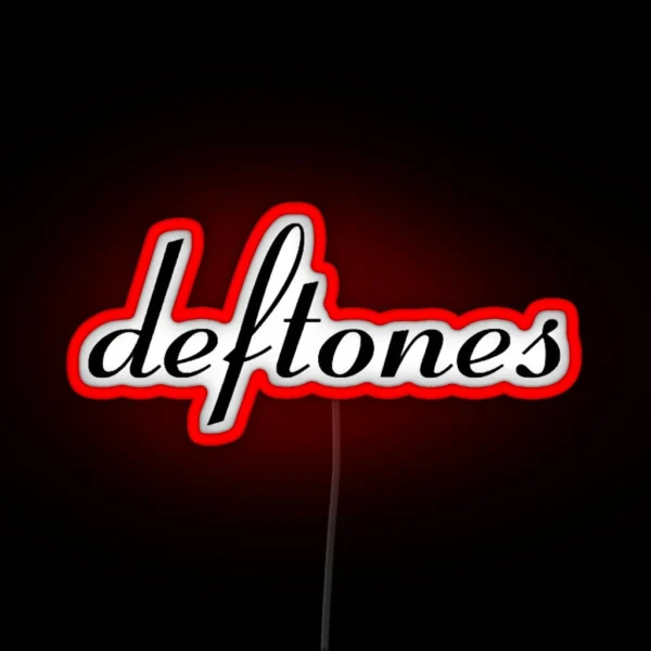 American Alternative Nu Metal Band Deftones RGB Neon Sign