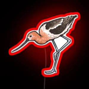 American Avocet RGB Neon Sign