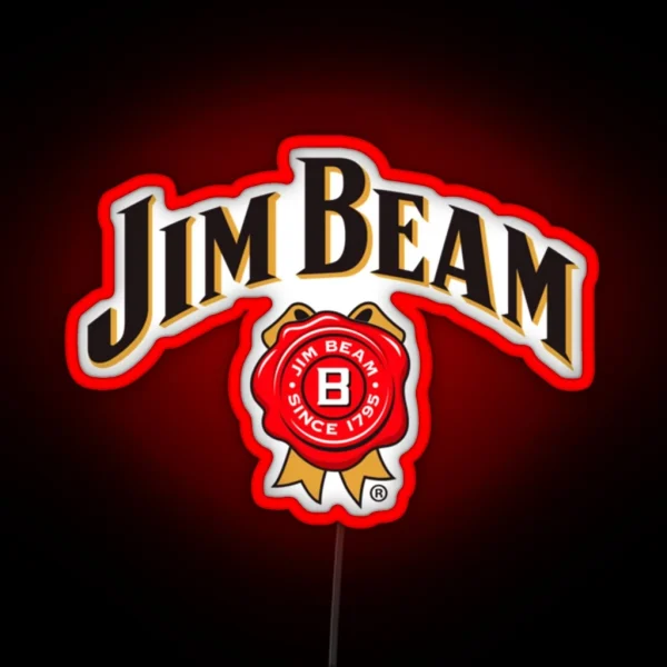 American Bourbon Whiskey RGB Neon Sign
