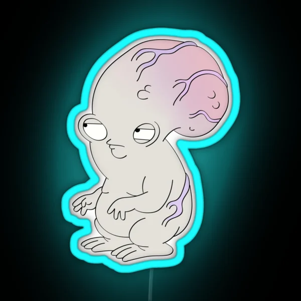 American Dad Rogu RGB Neon Sign