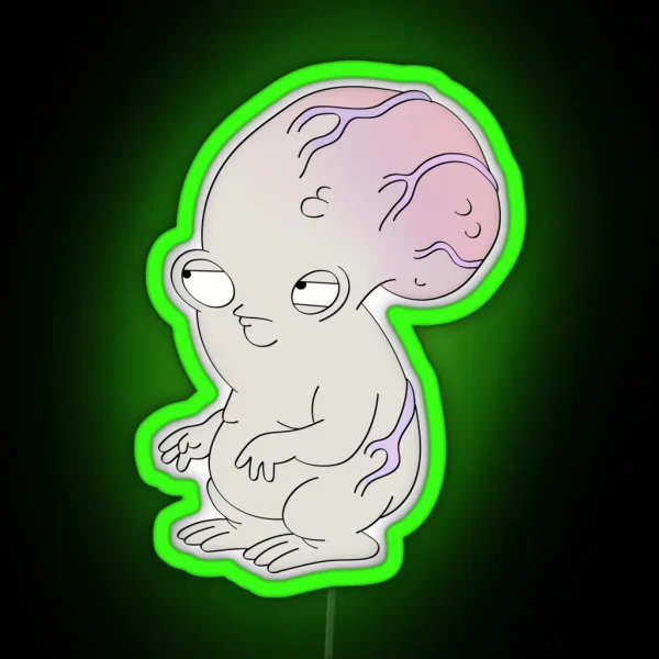 American Dad Rogu RGB Neon Sign