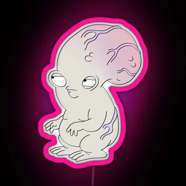 American Dad Rogu RGB Neon Sign