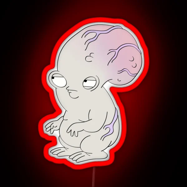 American Dad Rogu RGB Neon Sign