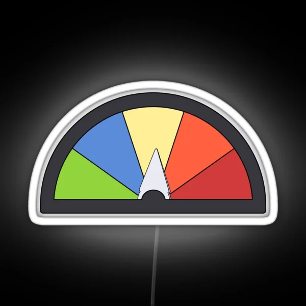 American Dad Terror Threat Level RGB Neon Sign