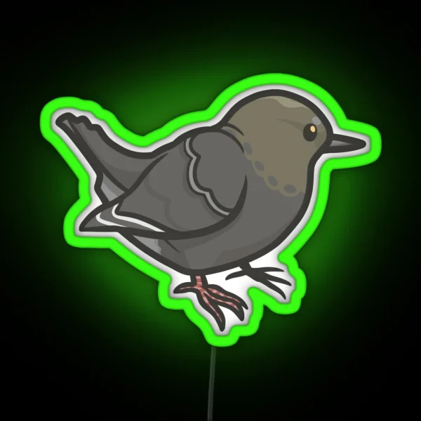 American Dipper RGB Neon Sign