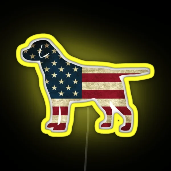 American Dog RGB Neon Sign