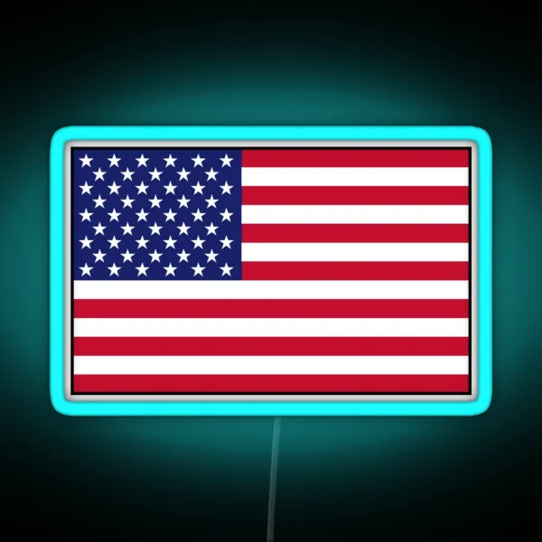 American Flag RGB Neon Sign