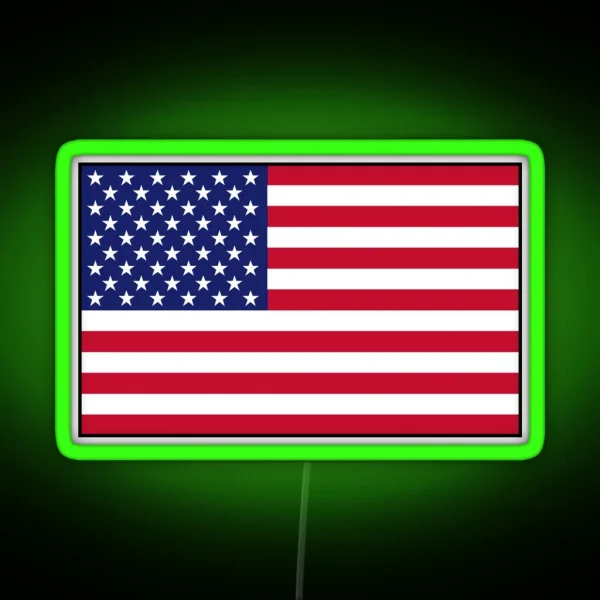 American Flag RGB Neon Sign