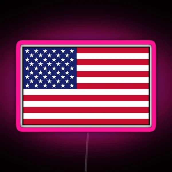 American Flag RGB Neon Sign