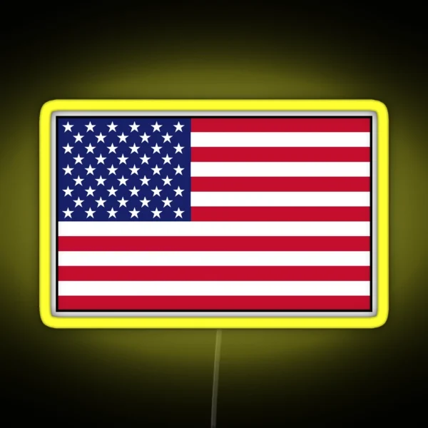 American Flag RGB Neon Sign