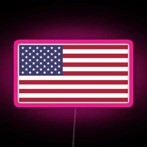 American Flag RGB Neon Sign