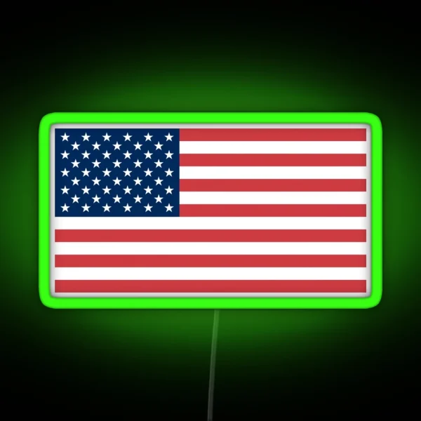 American Flag RGB Neon Sign