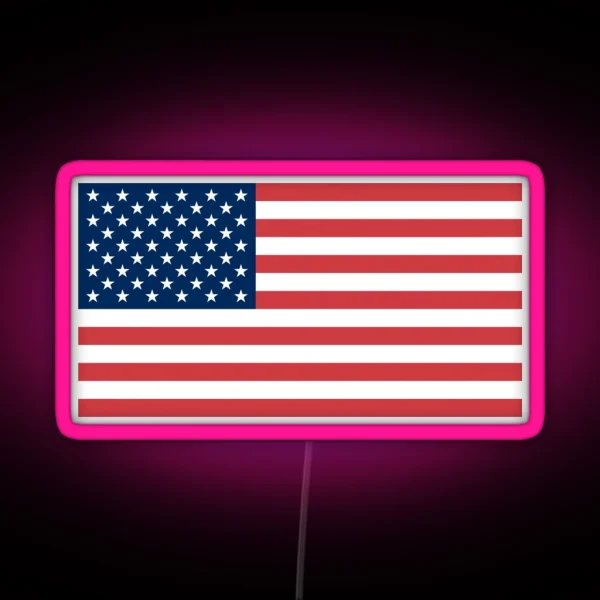 American Flag RGB Neon Sign