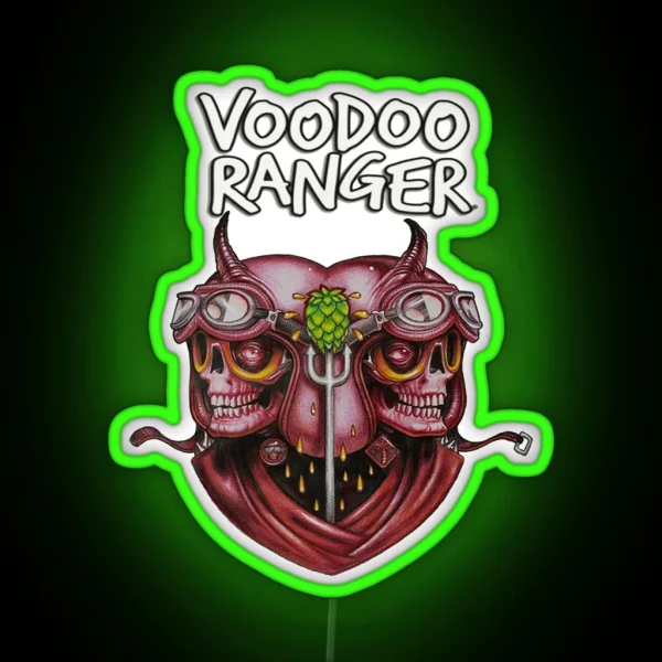 American Haze IPA Voodoo Ranger Beer RGB Neon Sign